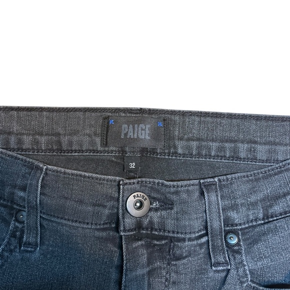 PAIGE Black Jeans - Premium Denim - Size 32 - Picture 2 of 5